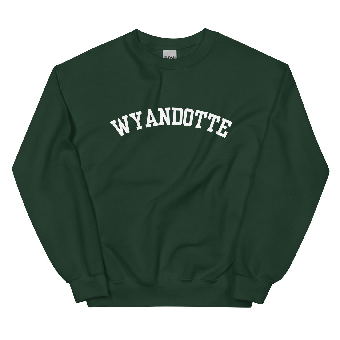 Wyandotte, Michigan Block Solo Unisex Sweatshirt