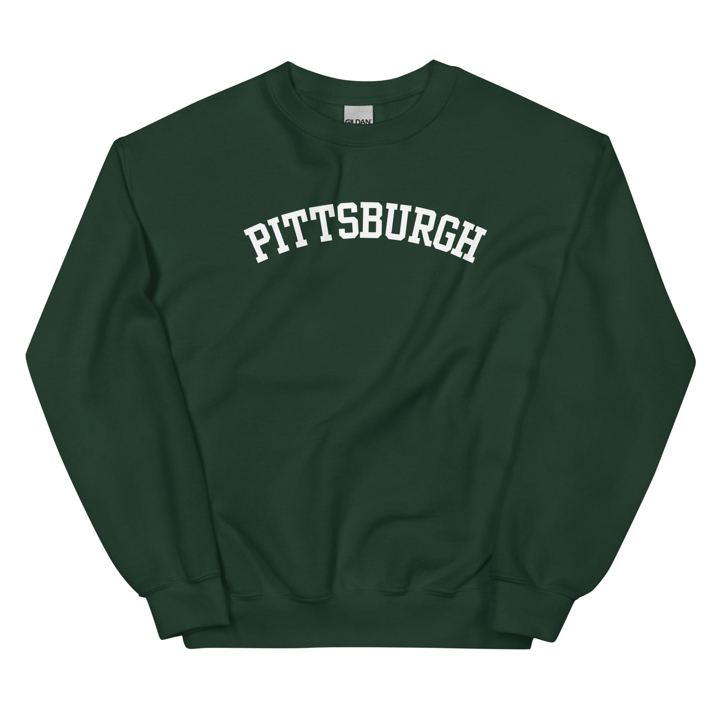 Pittsburgh, PA Block Solo Crewneck Unisex Sweatshirt