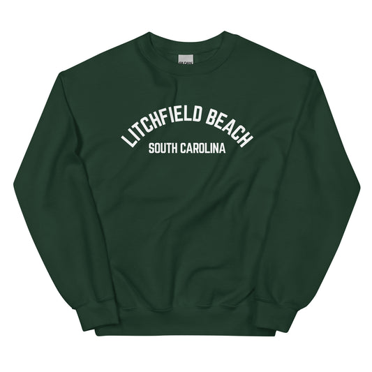 Litchfield Beach, South Carolina Crewneck Unisex Sweatshirt