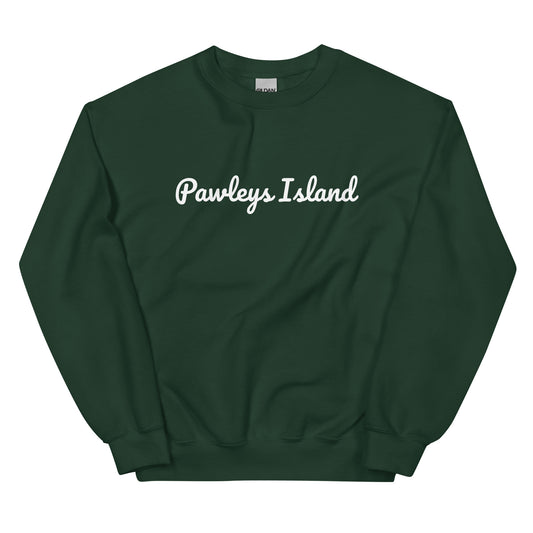 Pawleys Island, South Carolina Solo Script Unisex Sweatshirt