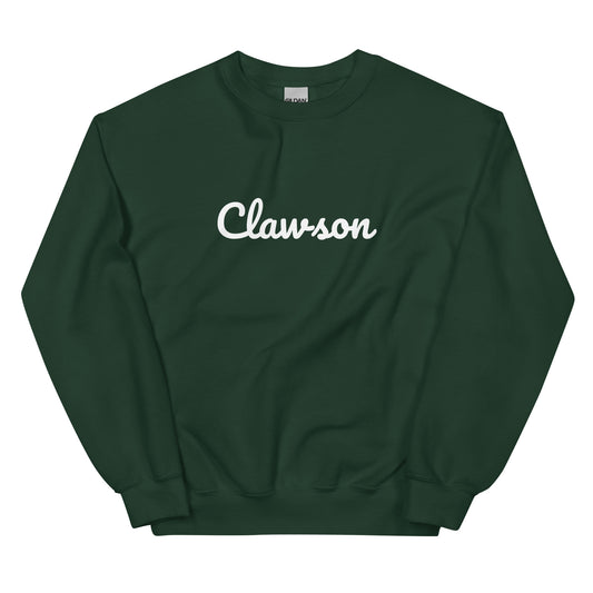 Clawson Michigan Solo Script Unisex Sweatshirt