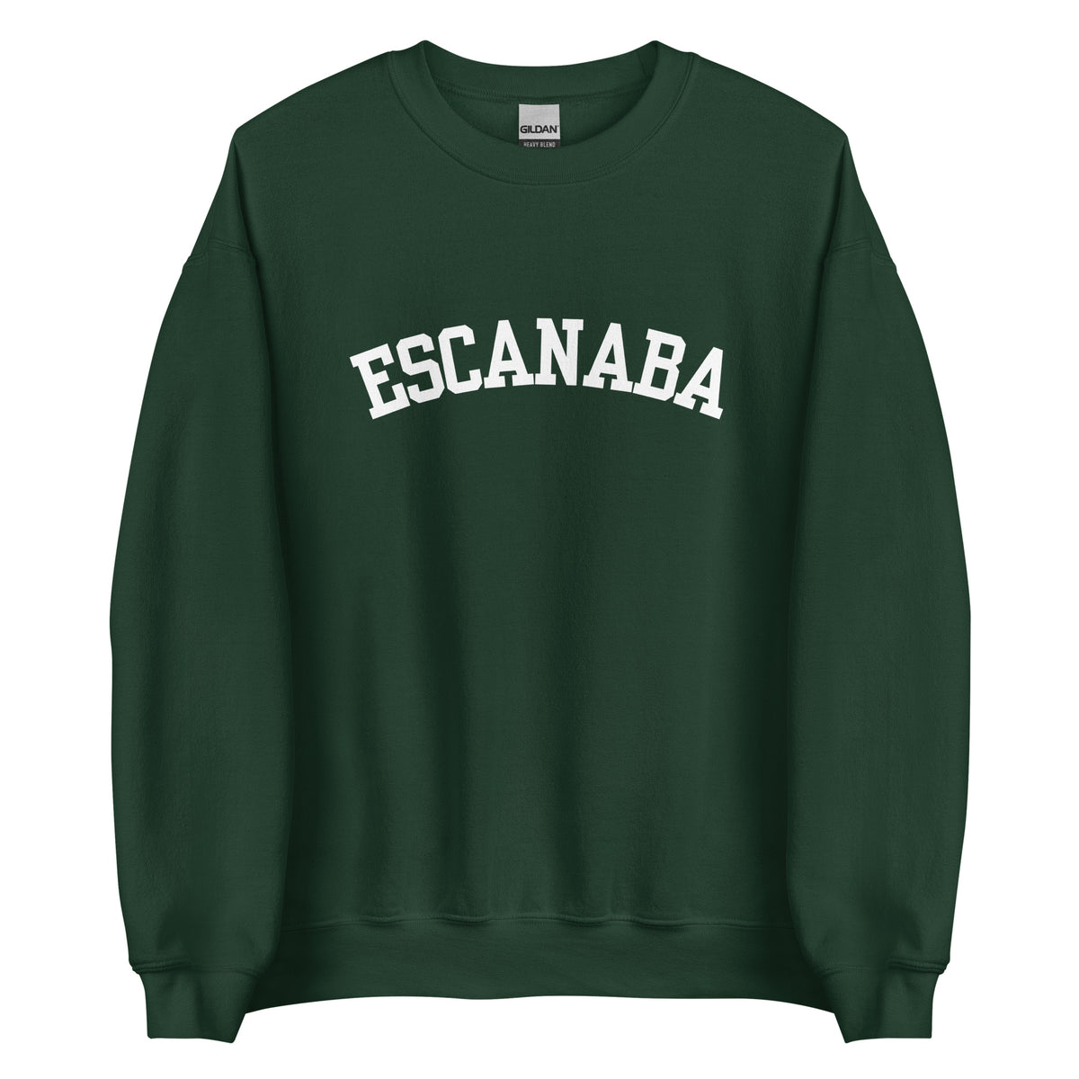 Escanaba Michigan Block Solo Unisex Sweatshirt