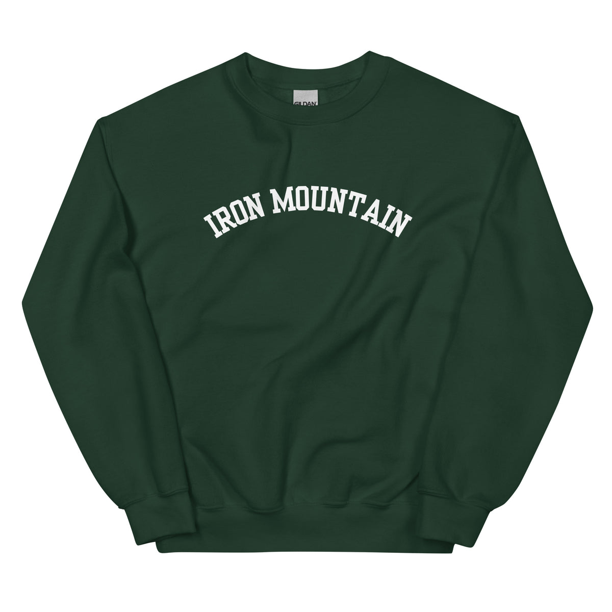Iron Mountain, Michigan Unisex Sweatshirt - Block Solo