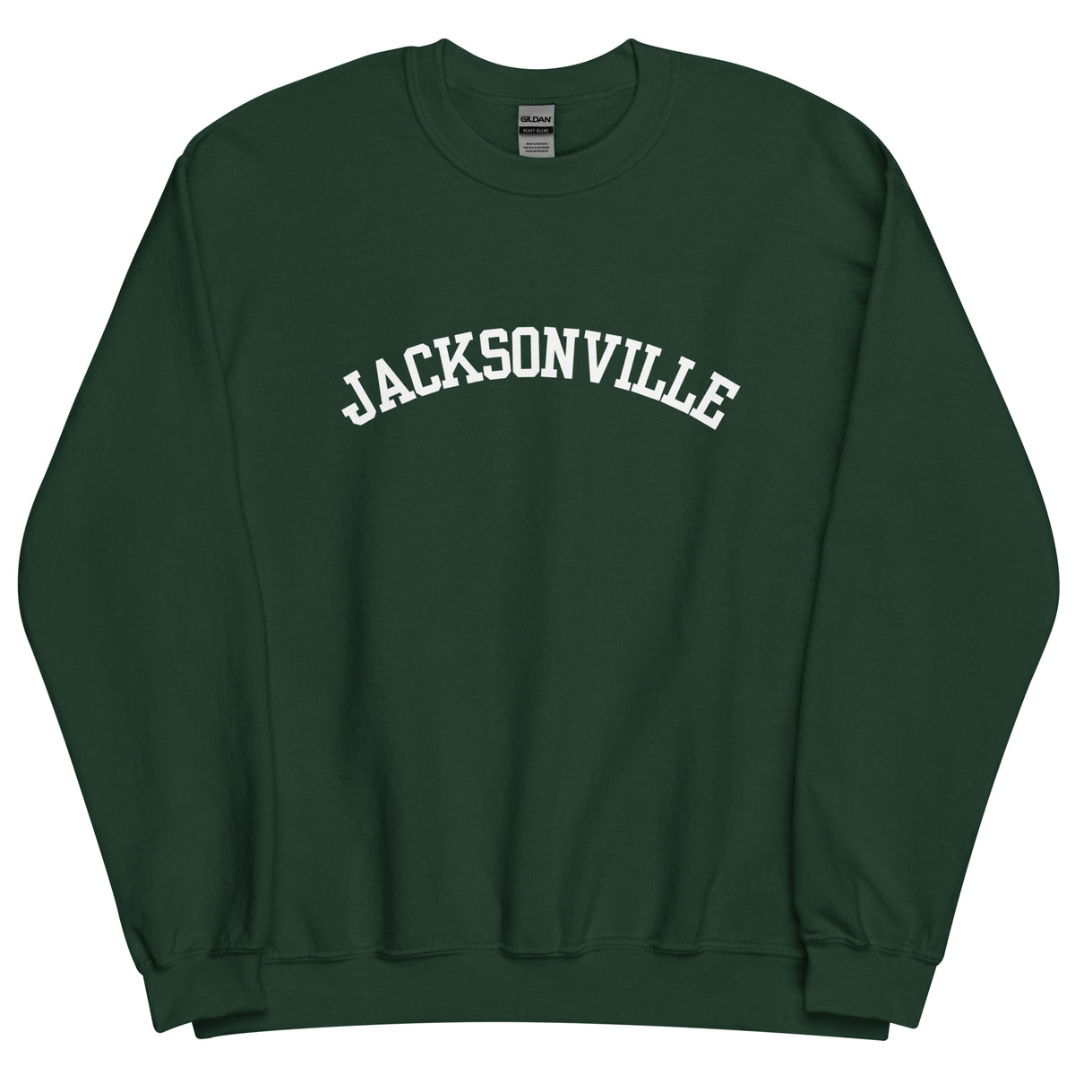 Jacksonville, Michigan Unisex Sweatshirt Block Solo