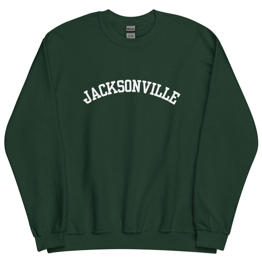 Jacksonville, Michigan Unisex Sweatshirt Block Solo