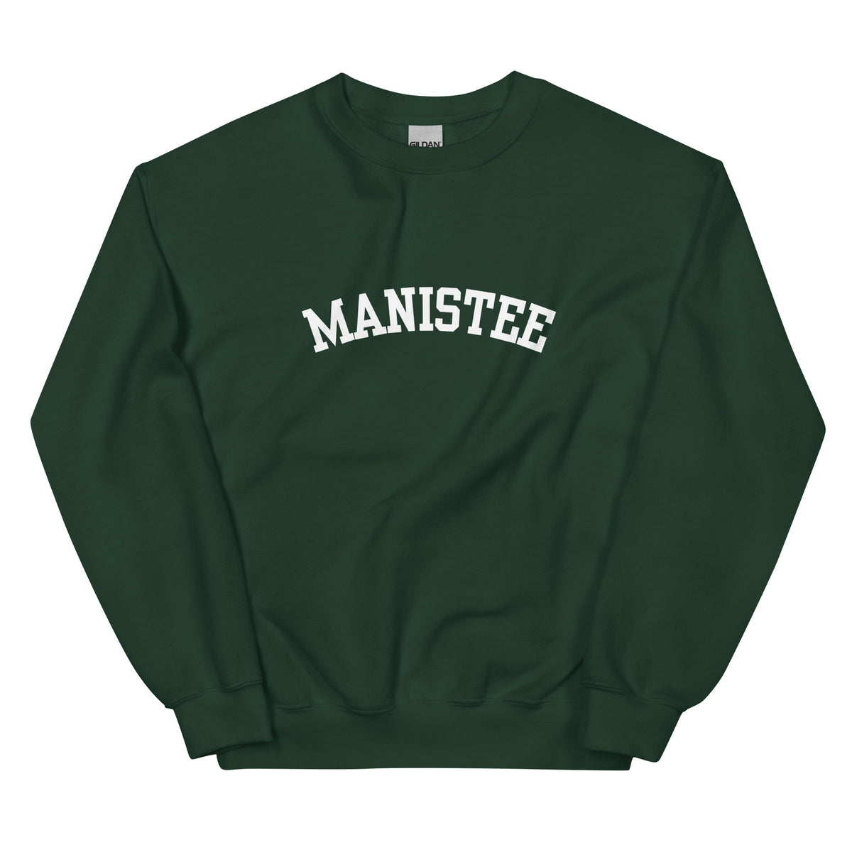 Manistee, Michigan Unisex Sweatshirt - Block Solo