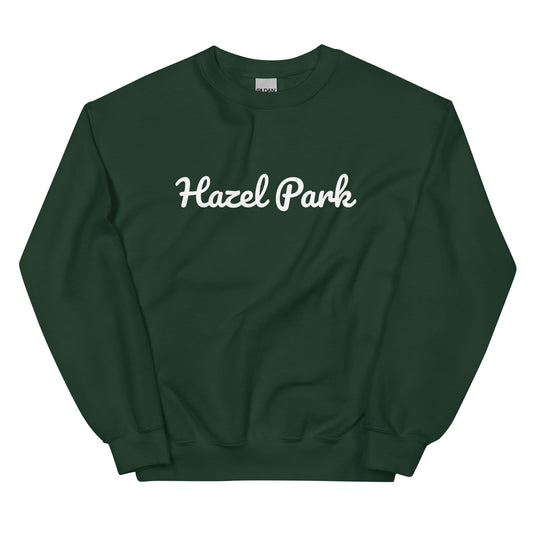 Hazel Park, Michigan Unisex Sweatshirt - Solo Script
