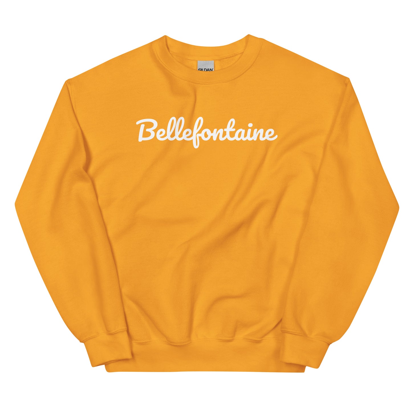 Bellefontaine Ohio Solo Script Crewneck Unisex Sweatshirt