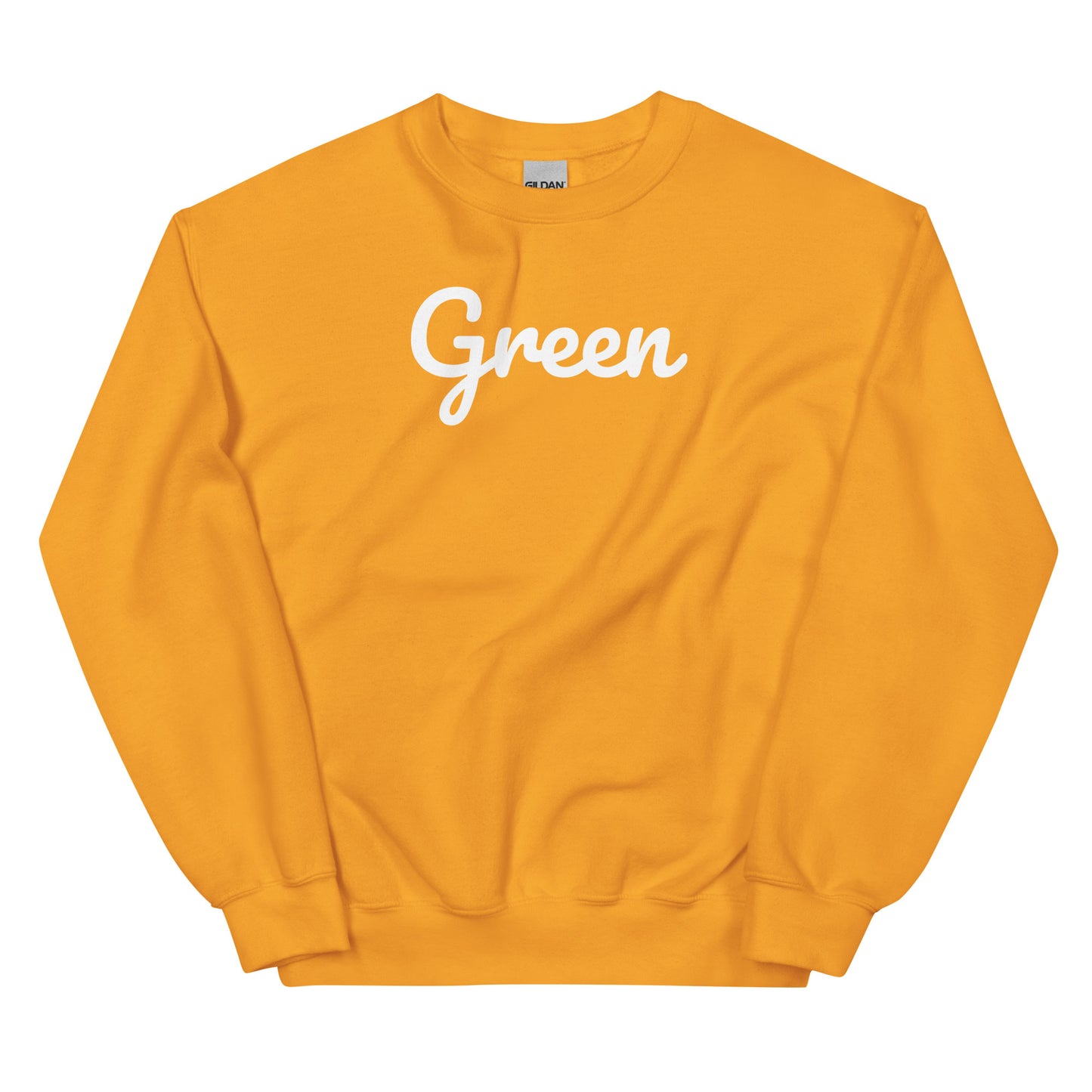 Green Ohio Solo Script Crewneck Unisex Sweatshirt
