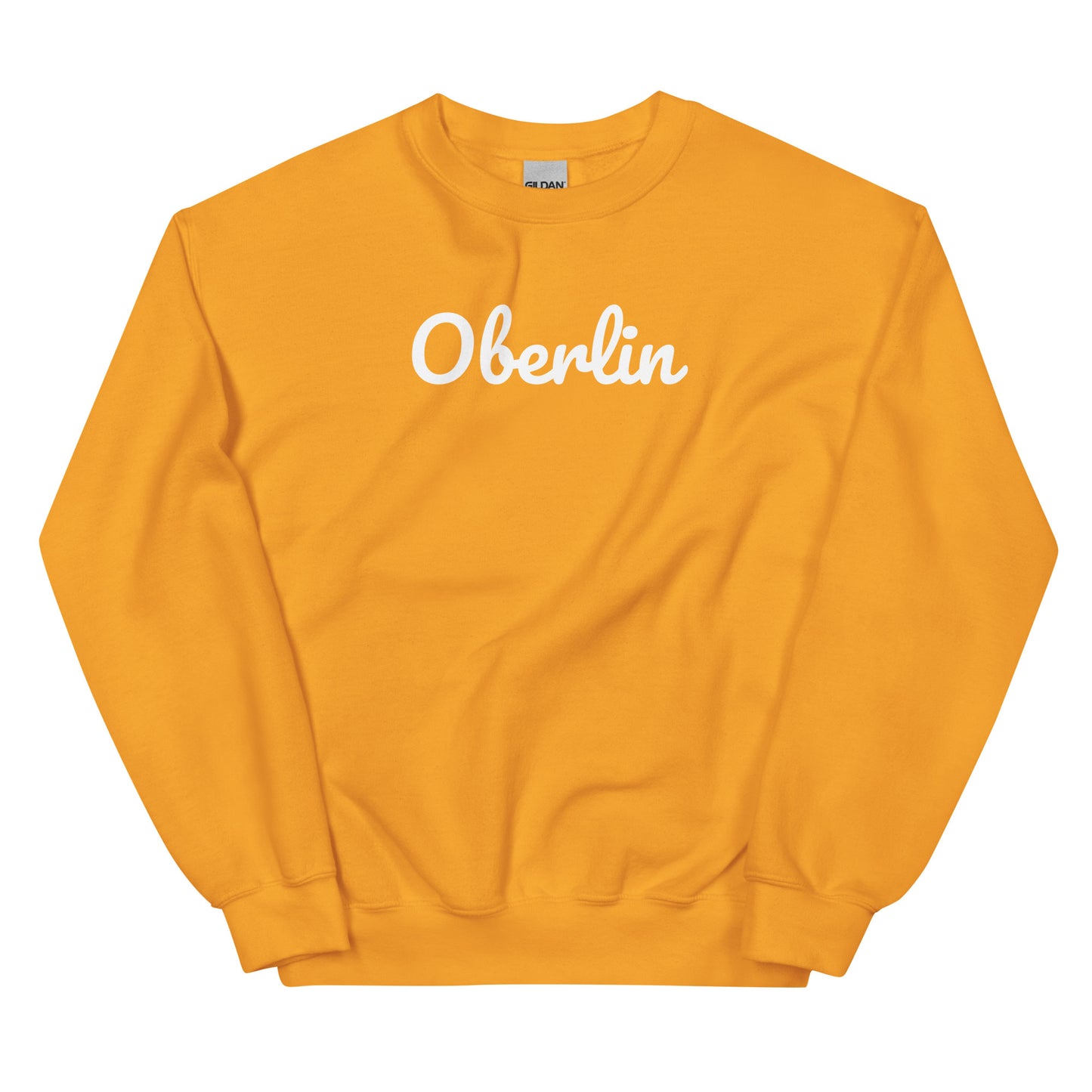 Oberlin Ohio Solo Script Crewneck Unisex Sweatshirt