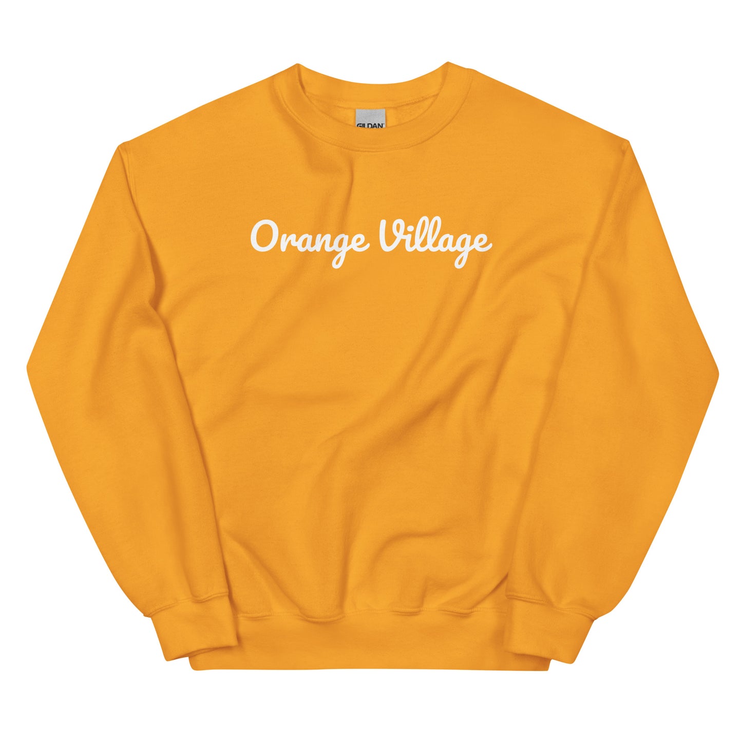Orange Village Ohio Solo Script Crewneck Unisex Sweatshirt