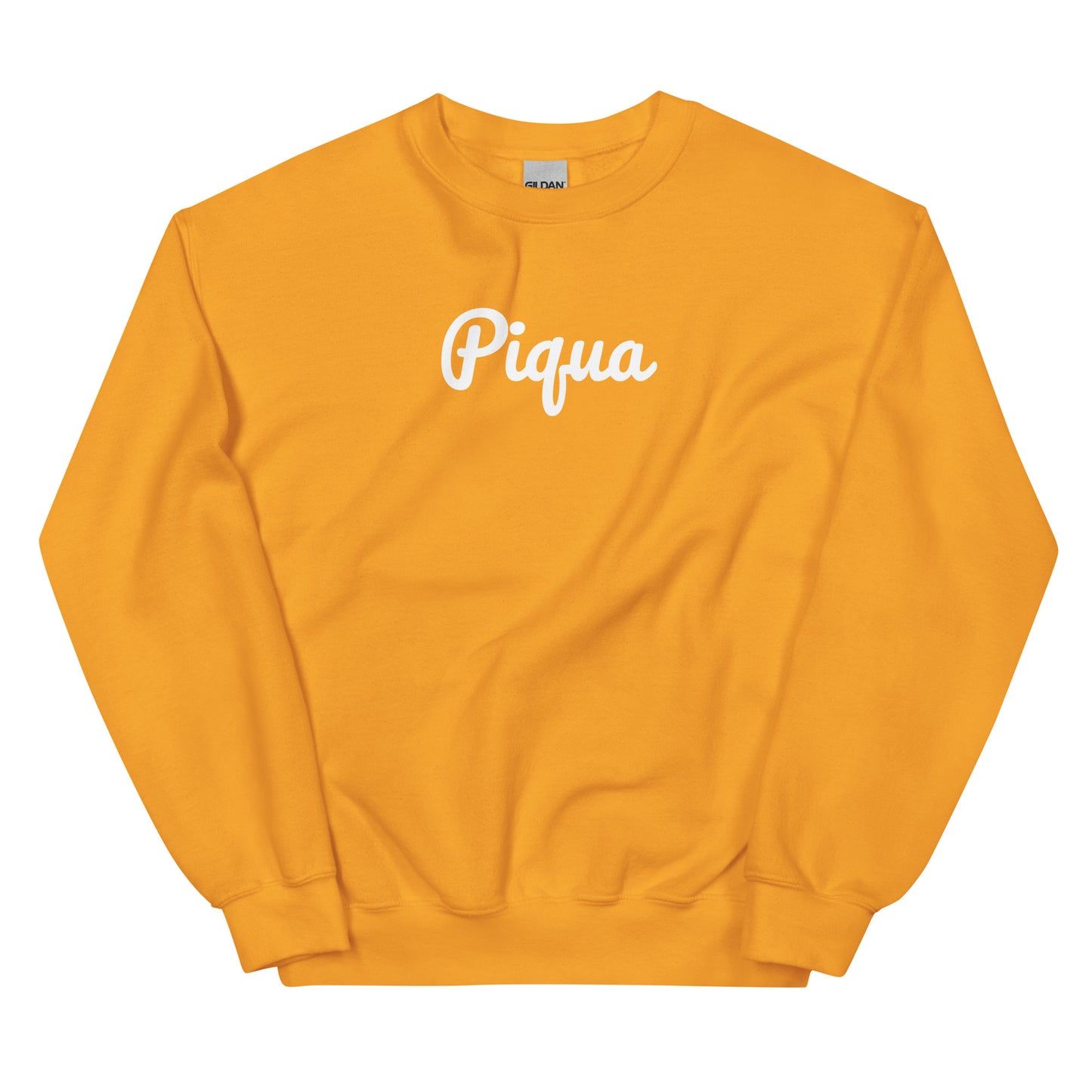 Piqua Ohio Solo Script Crewneck Unisex Sweatshirt