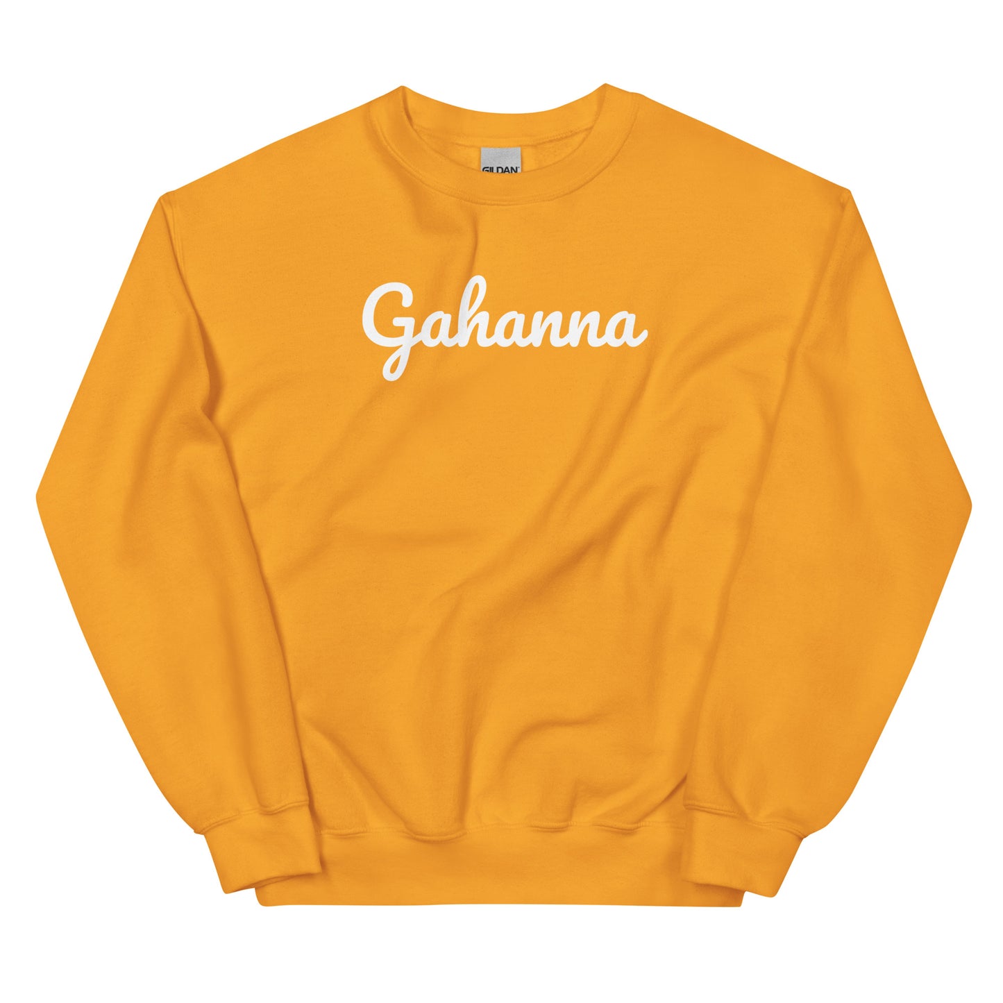 Gahanna Ohio Solo Script Crewneck Unisex Sweatshirt
