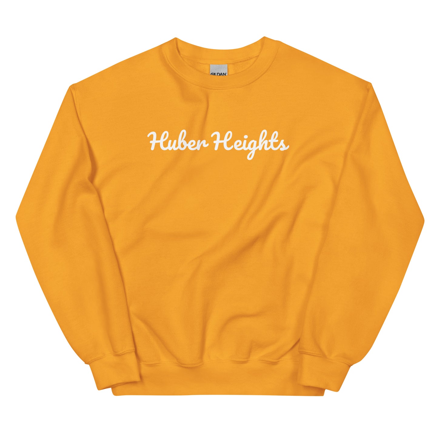Huber Heights Ohio Solo Script Crewneck Unisex Sweatshirt