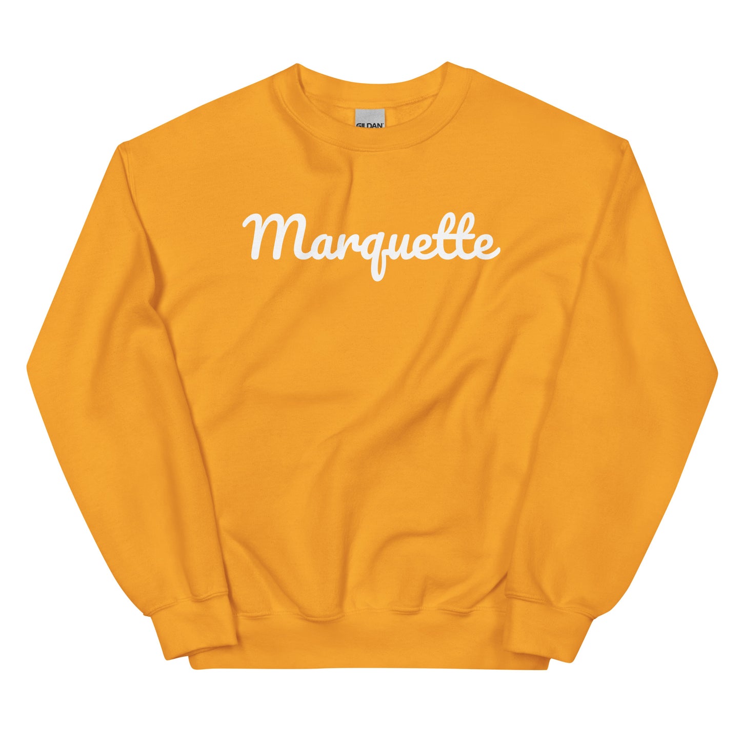 Marquette Michigan Solo Script Crewneck Unisex Sweatshirt