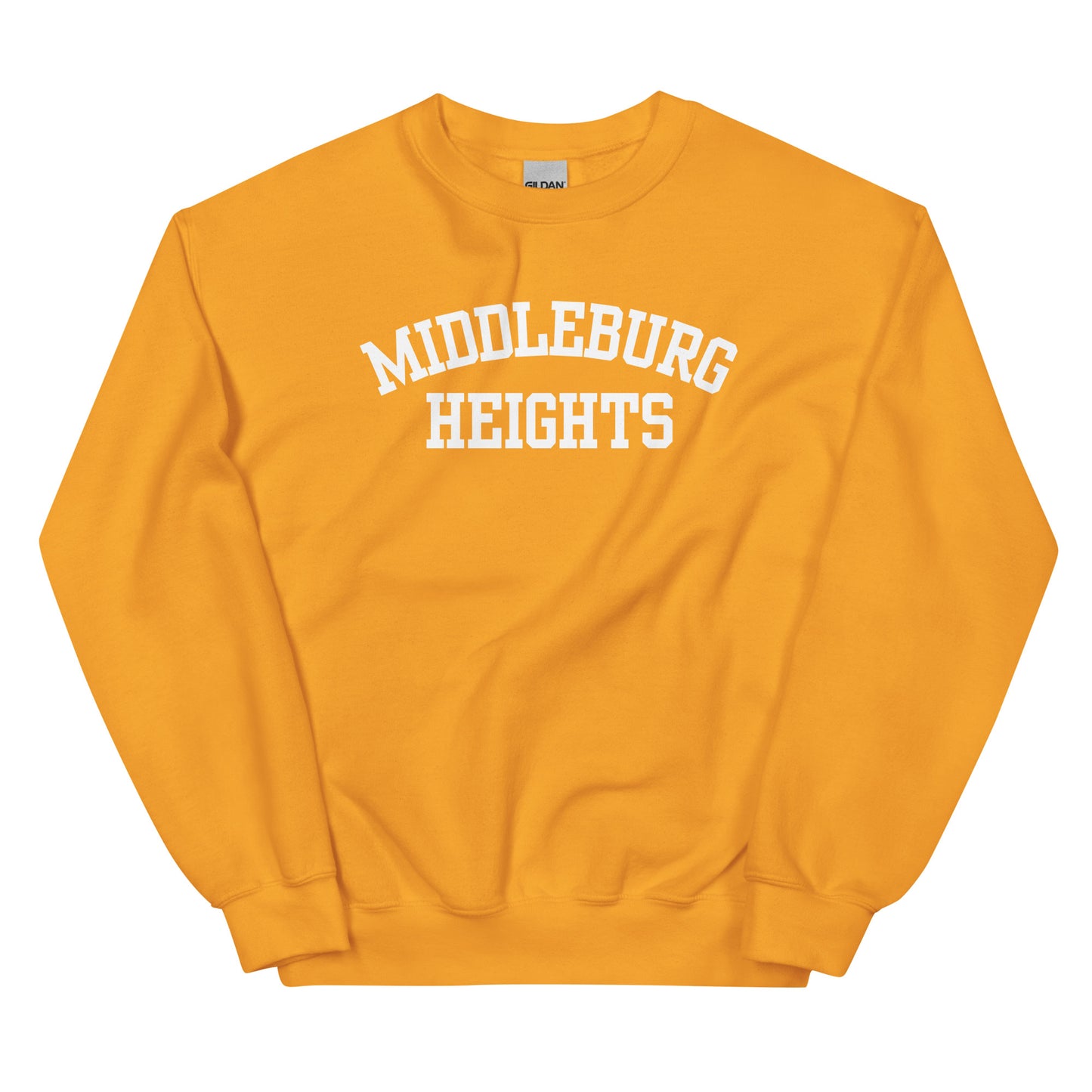 Middleburg Heights Ohio Block Solo Crewneck Unisex Sweatshirt