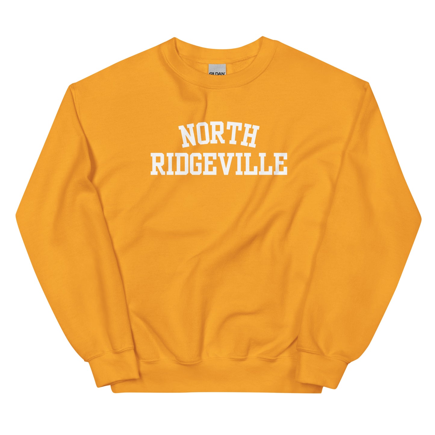 North Ridgeville Ohio Block Solo Crewneck Unisex Sweatshirt