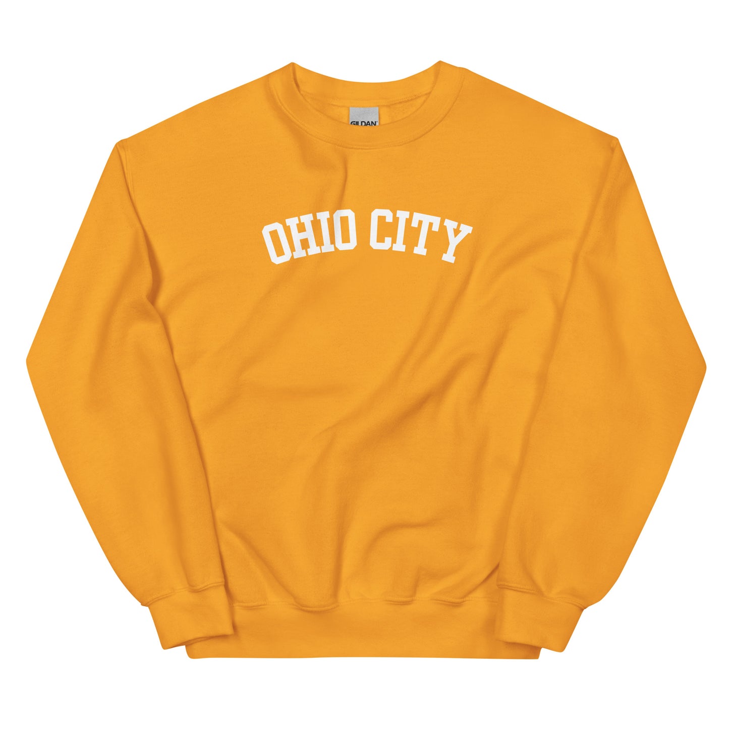 Ohio City Cleveland Block Solo Crewneck Unisex Sweatshirt