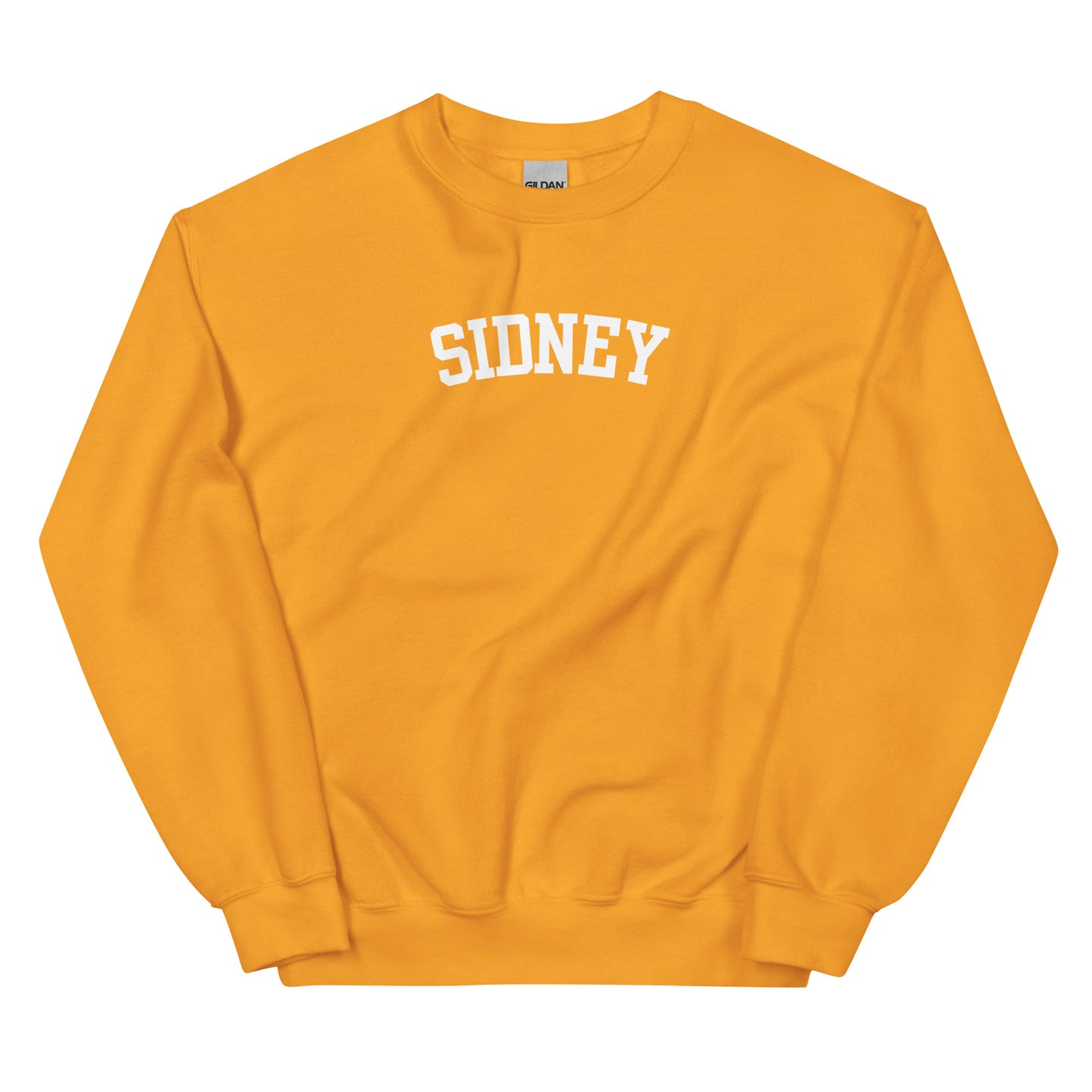 Sidney Ohio Block Solo Crewneck Unisex Sweatshirt