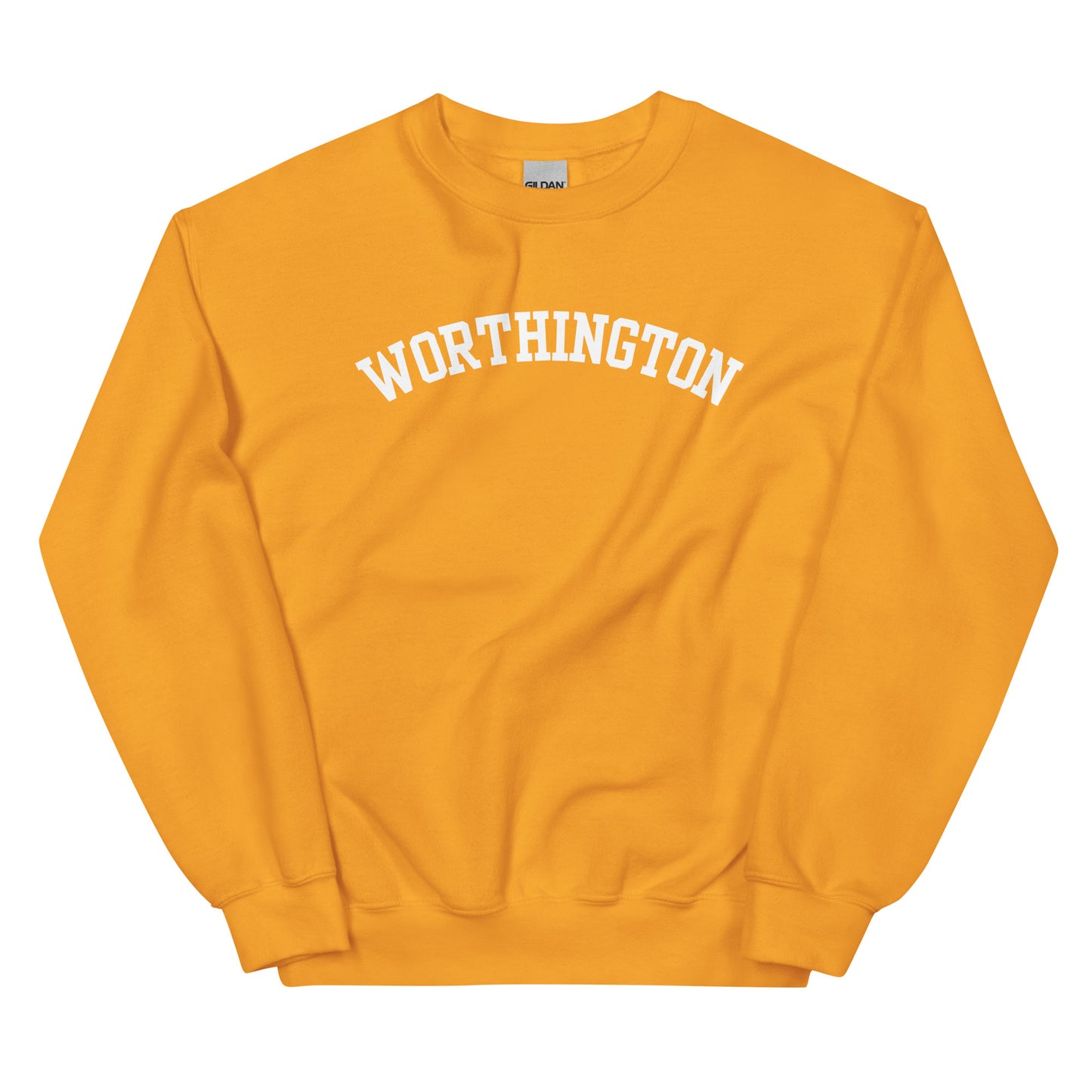 Worthington Ohio Block Solo Crewneck Unisex Sweatshirt
