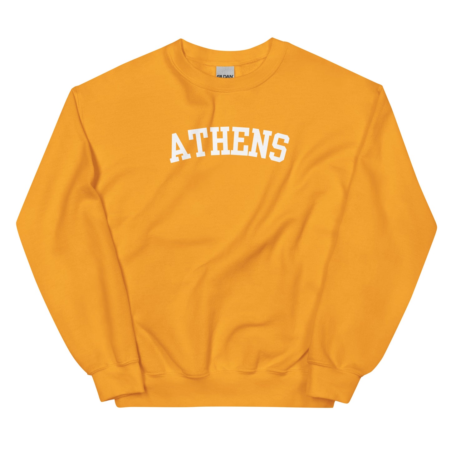Athens Ohio Block Solo Crewneck Unisex Sweatshirt