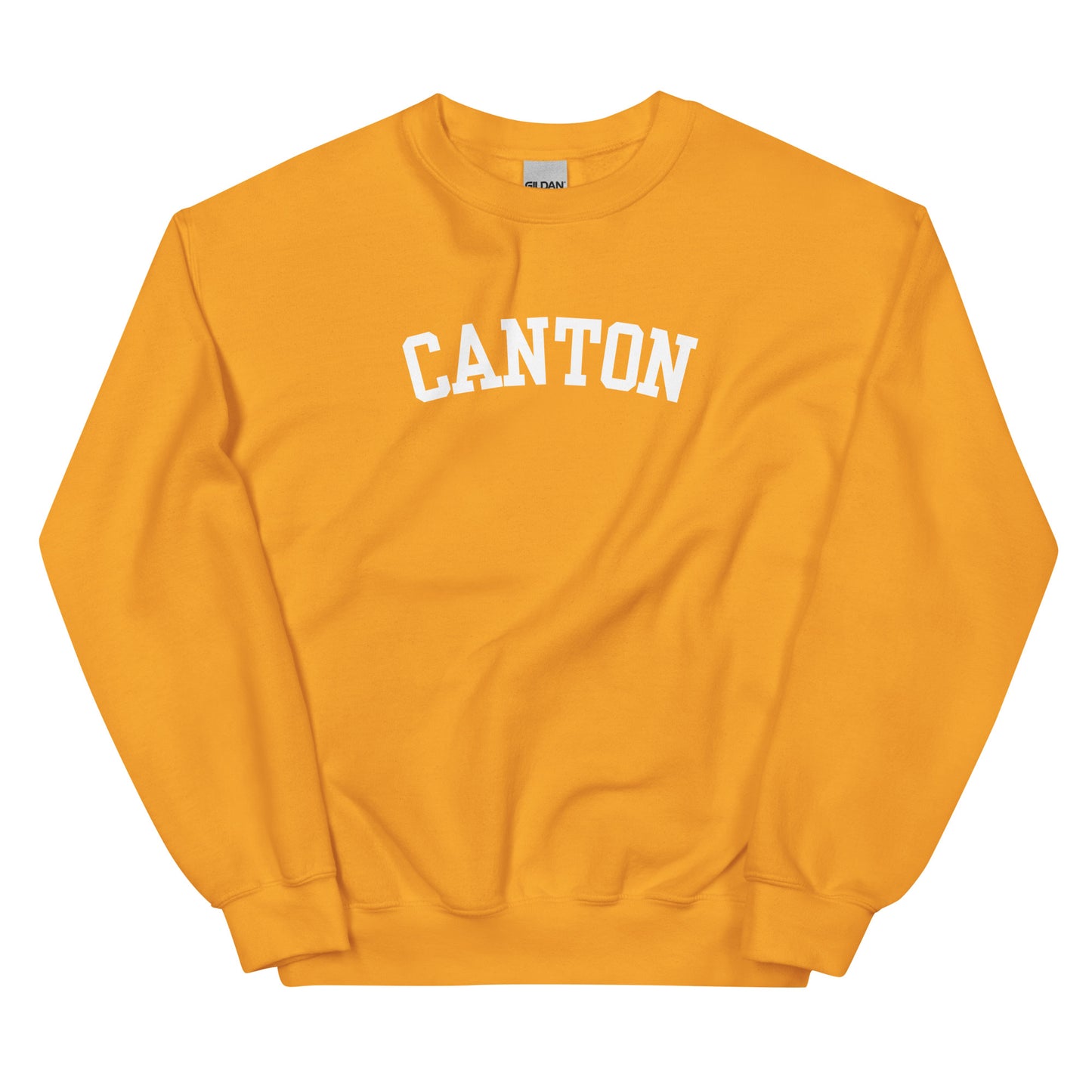 Canton Ohio Block Solo Crewneck Unisex Sweatshirt