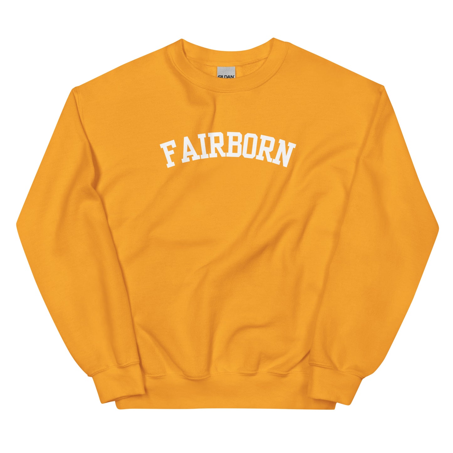 Fairborn Ohio Block Solo Crewneck Unisex Sweatshirt