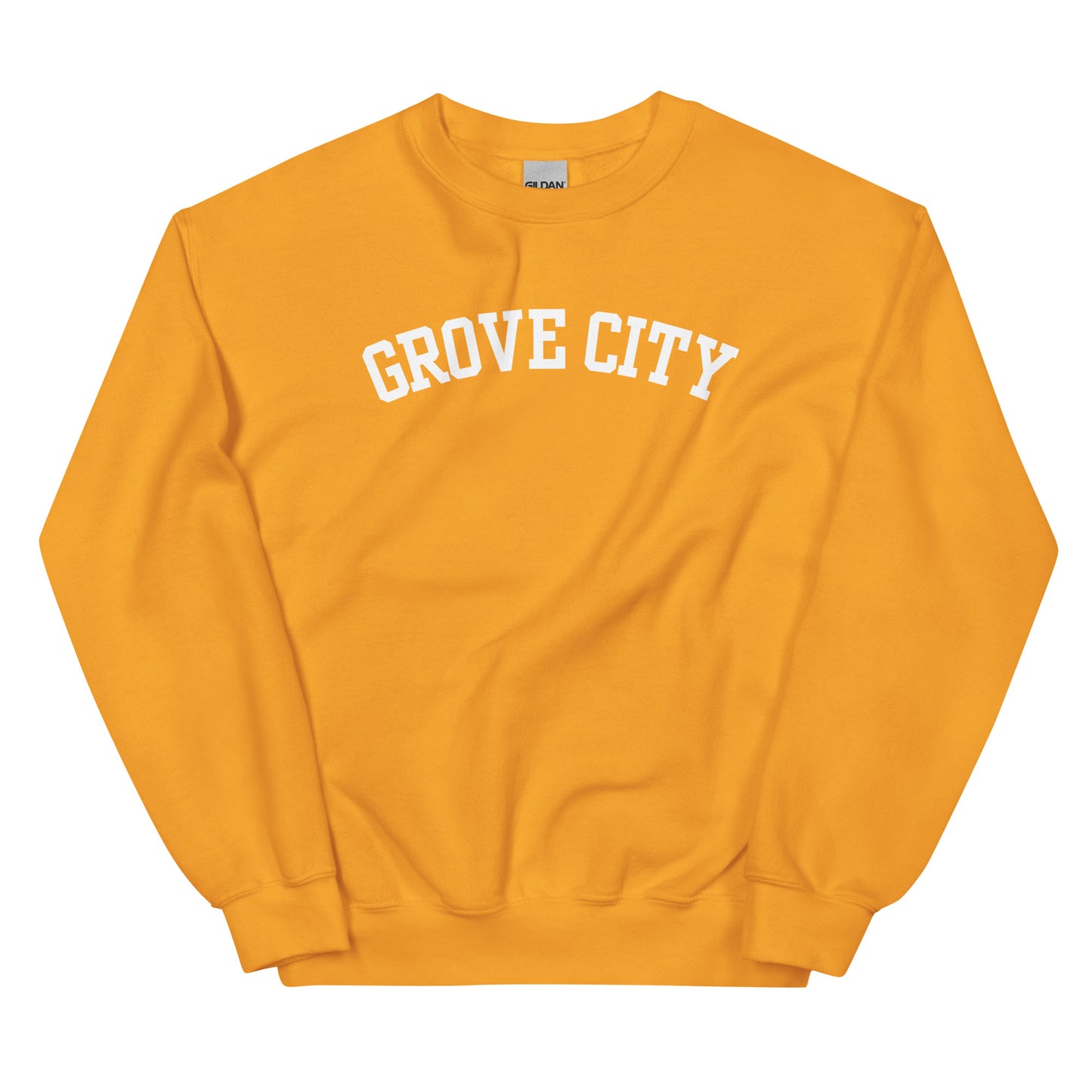 Grove City Ohio Block Solo Crewneck Unisex Sweatshirt