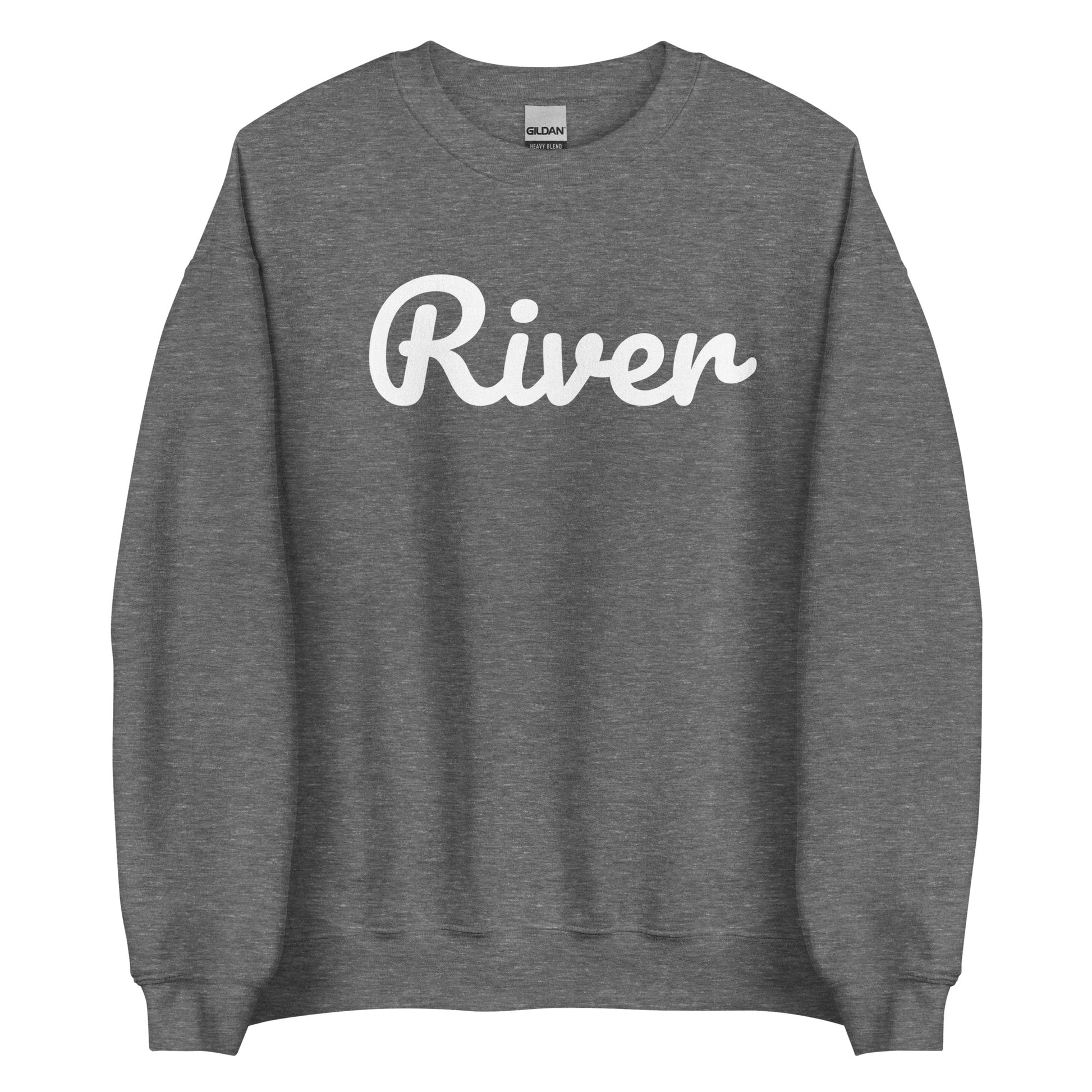 Rocky River Ohio Solo Script 2 Unisex Sweatshirt