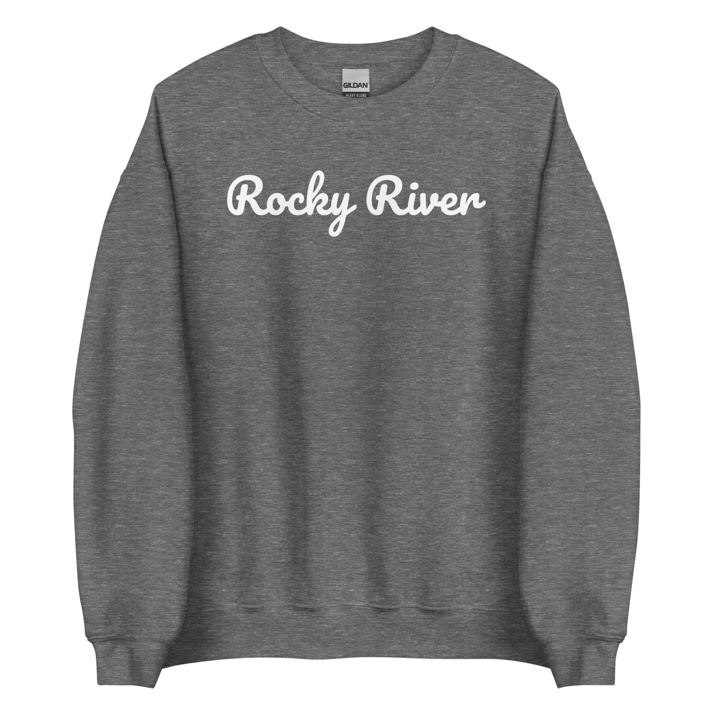 Rocky River Solo Script Crewneck Unisex Sweatshirt