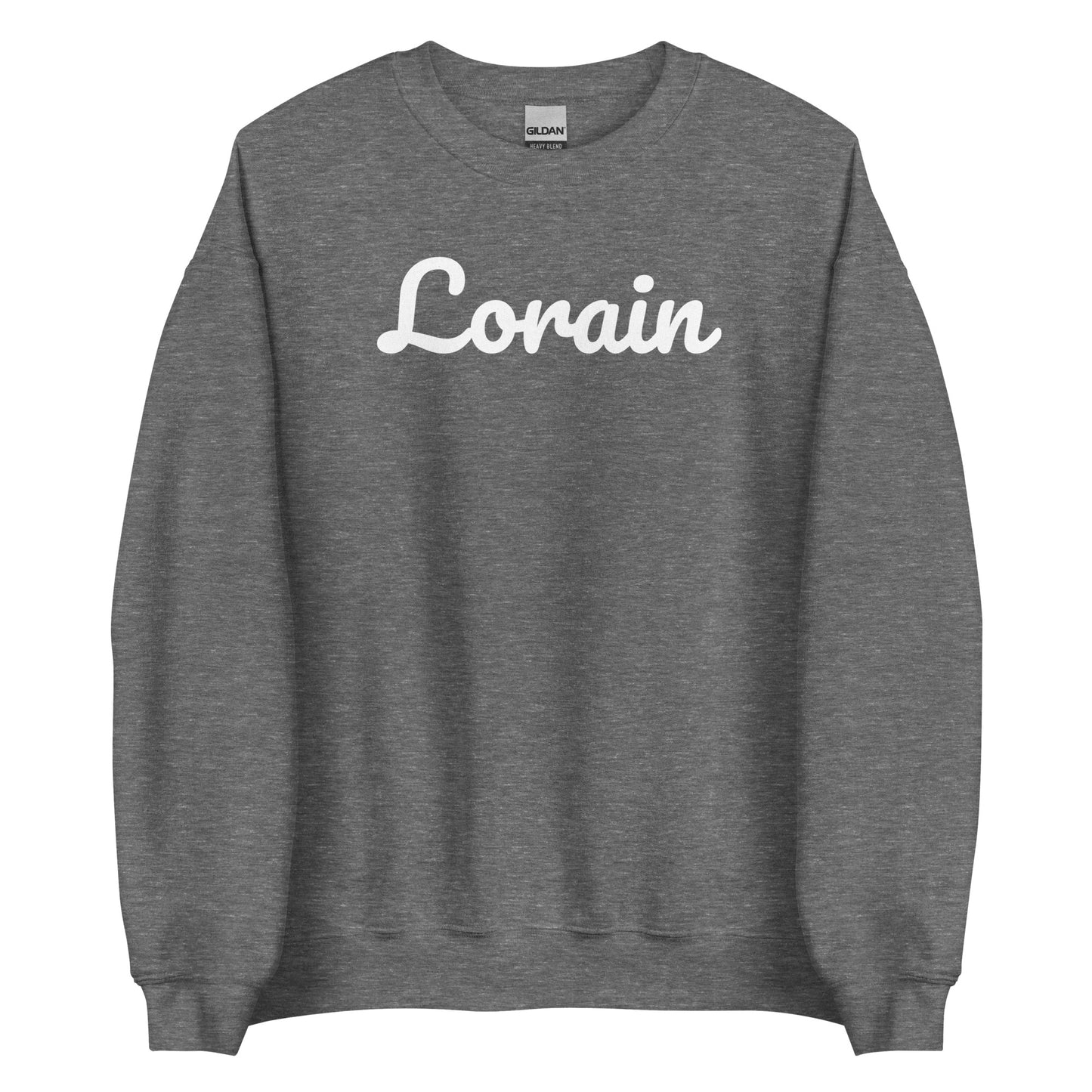 Lorain Ohio Solo Script Crewneck Unisex Sweatshirt