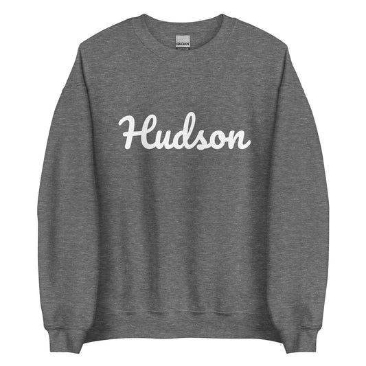 Hudson Ohio Crewneck Solo Script Unisex Sweatshirt