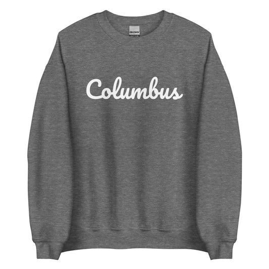 Columbus Ohio Solo Script Unisex Sweatshirt