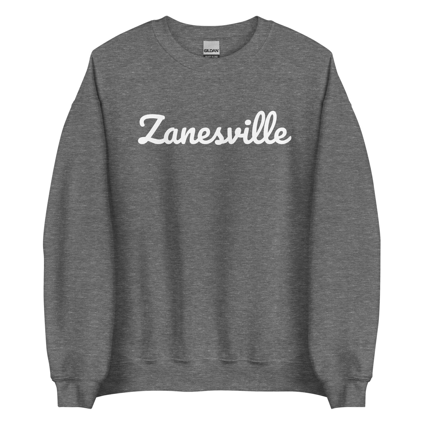 Zanesville Ohio Solo Script Unisex Crewneck Sweatshirt