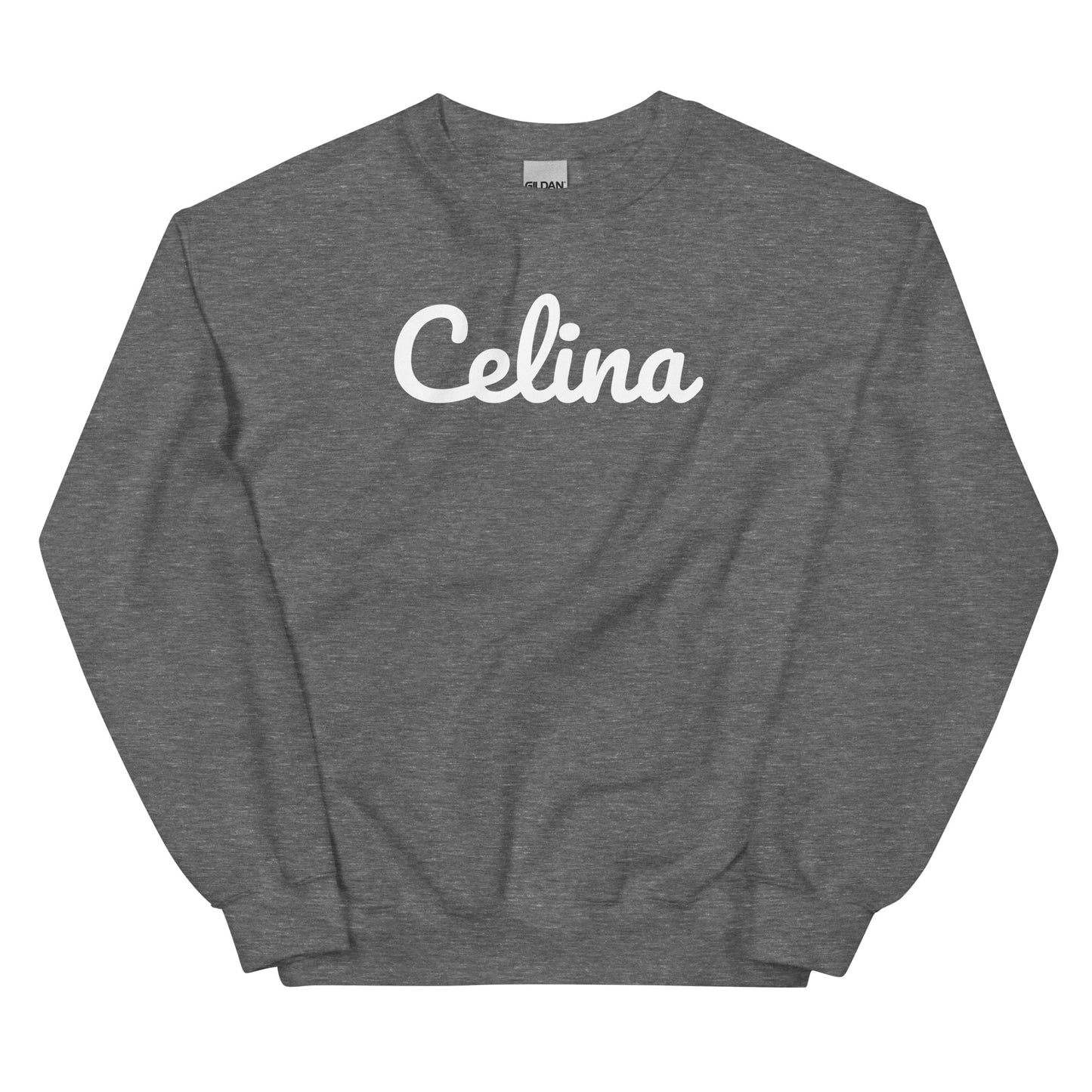Celina Ohio Solo Script Crewneck Unisex Sweatshirt