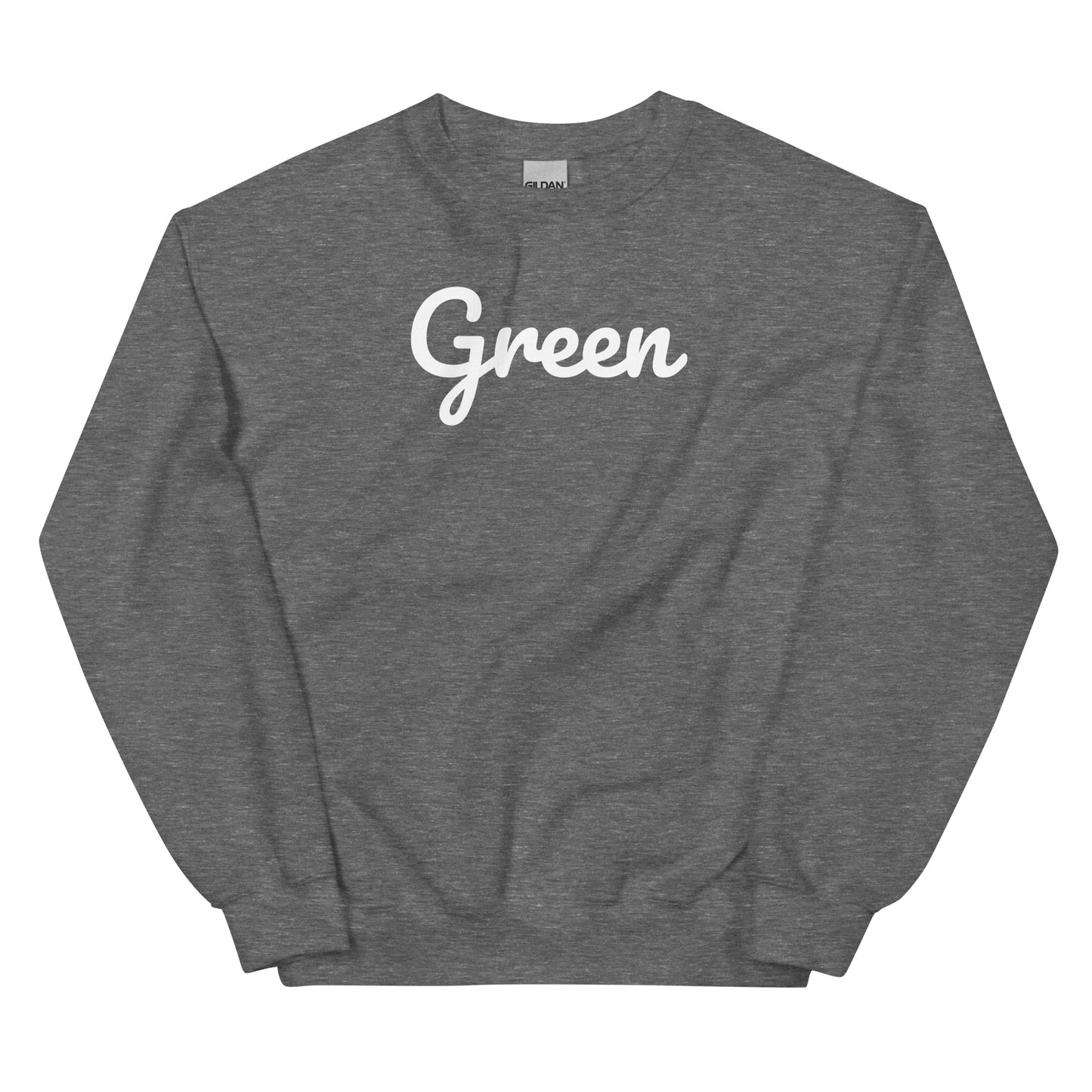 Green Ohio Solo Script Crewneck Unisex Sweatshirt