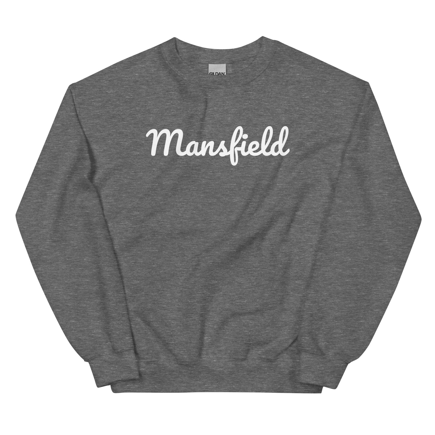 Mansfield Ohio Solo Script Crewneck Unisex Sweatshirt