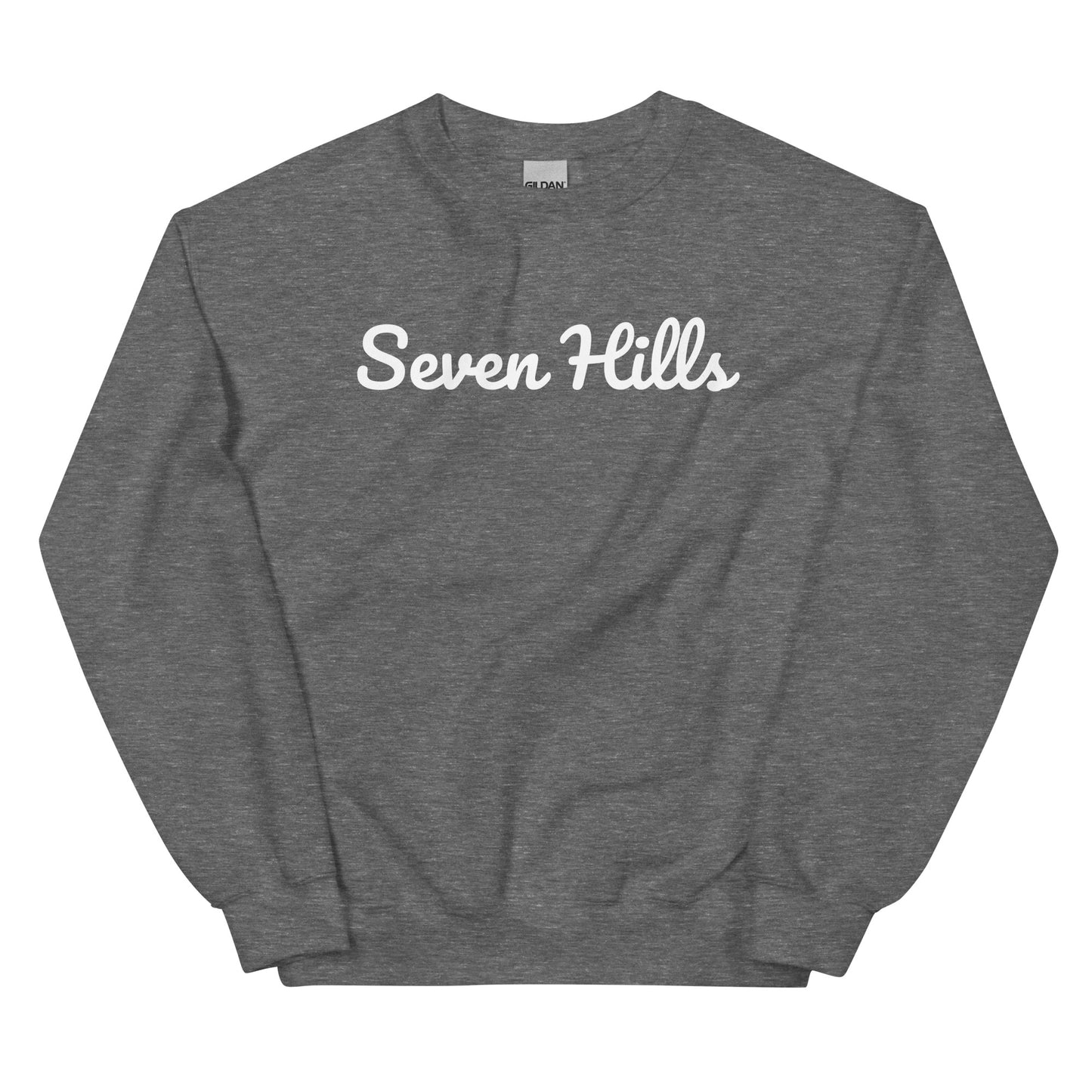Seven Hills Ohio Solo Script Crewneck Unisex Sweatshirt
