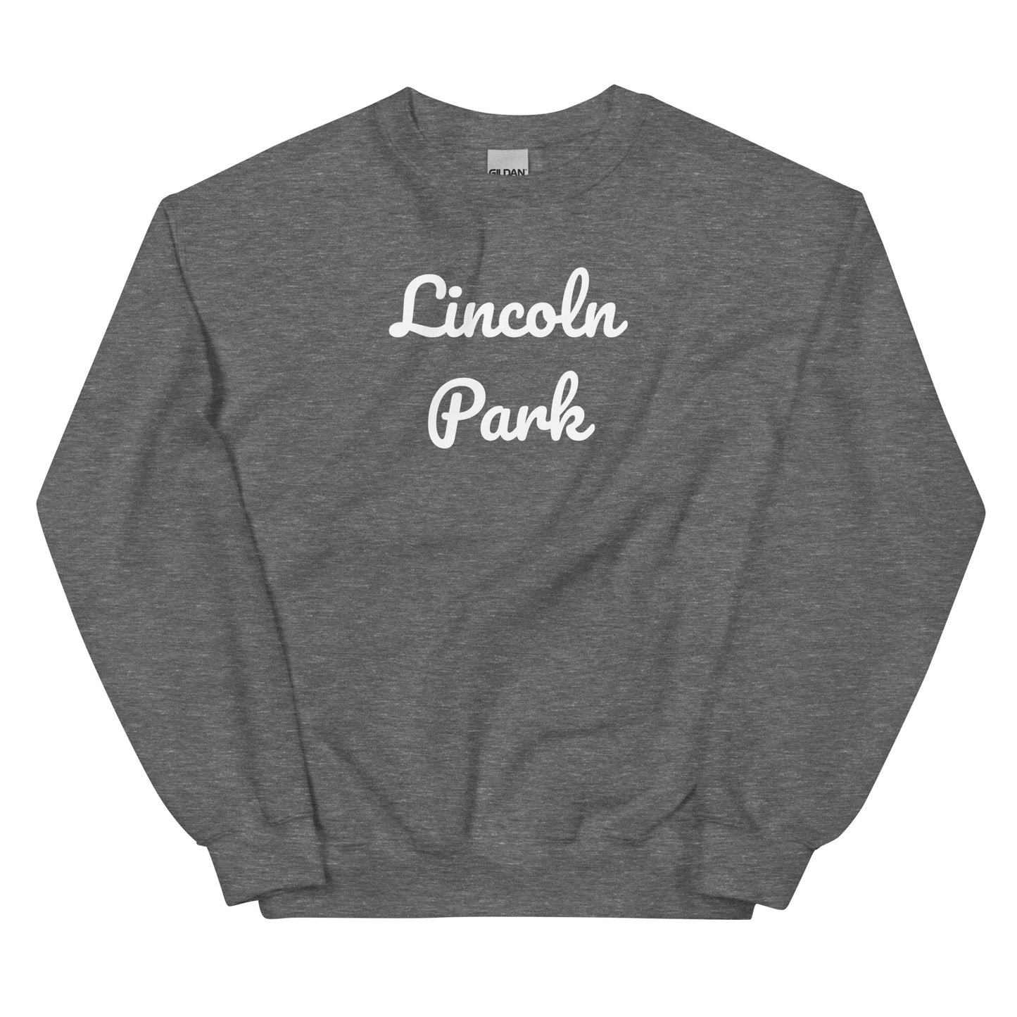 Lincoln Park Michigan Solo Script Crewneck Unisex Sweatshirt