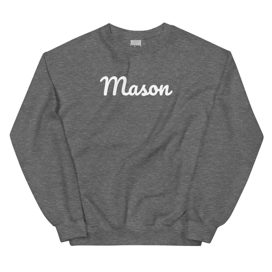 Mason Ohio Solo Script Crewneck Unisex Sweatshirt