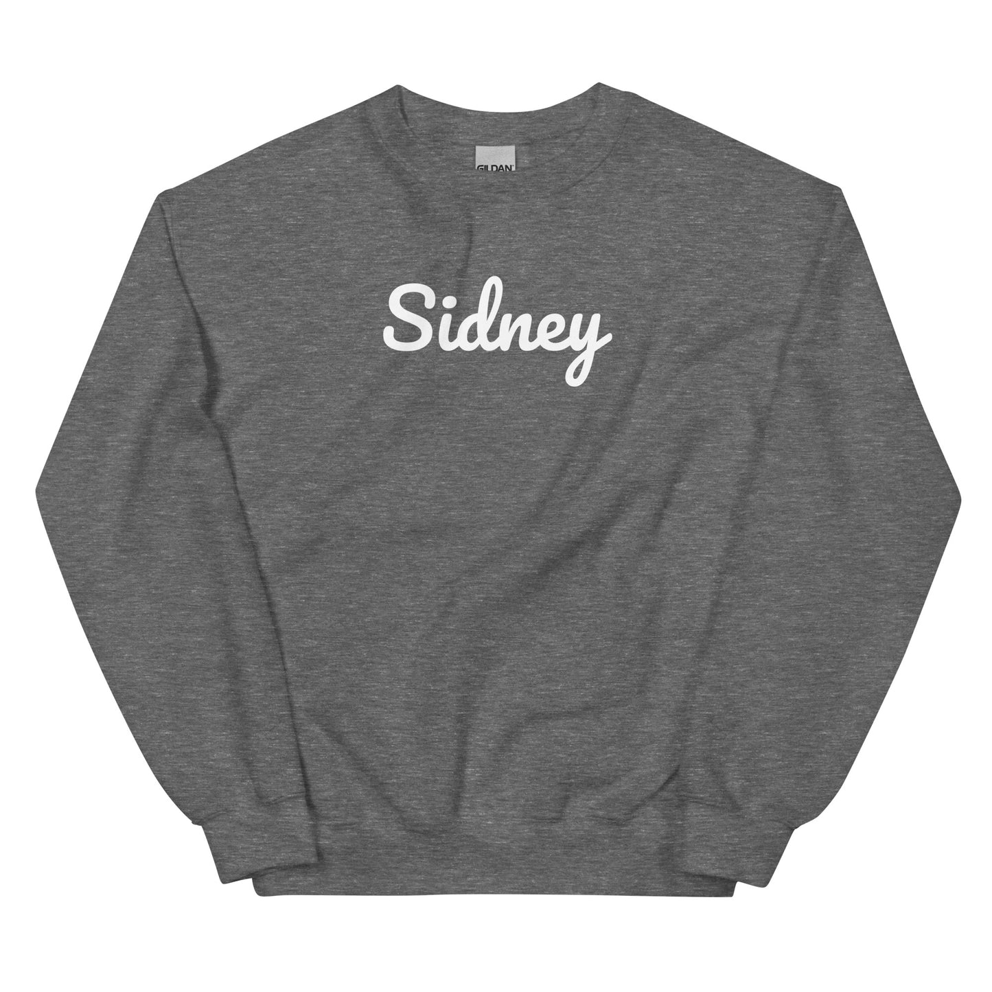 Sidney Ohio Solo Script Crewneck Unisex Sweatshirt