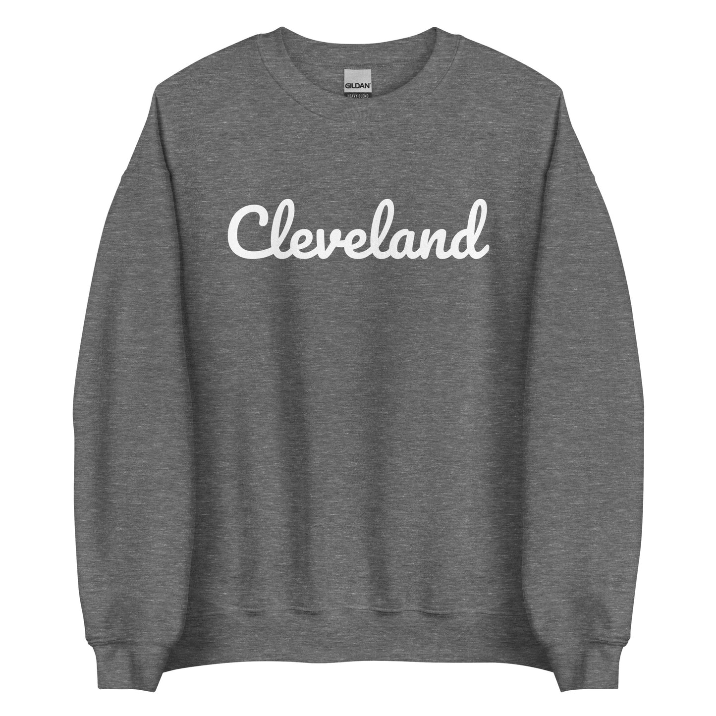 Cleveland Solo Script Crewneck Unisex Sweatshirt