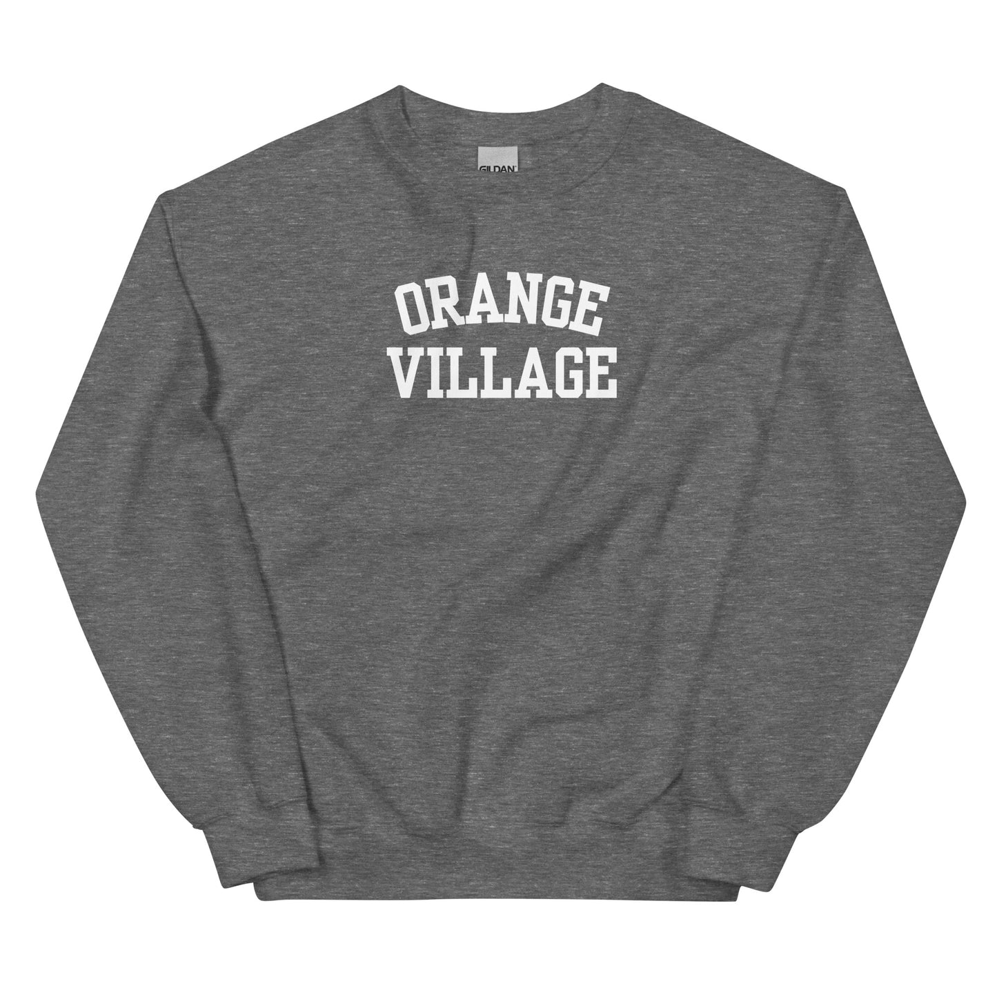 Orange Village Ohio Block Solo Crewneck Unisex Sweatshirt