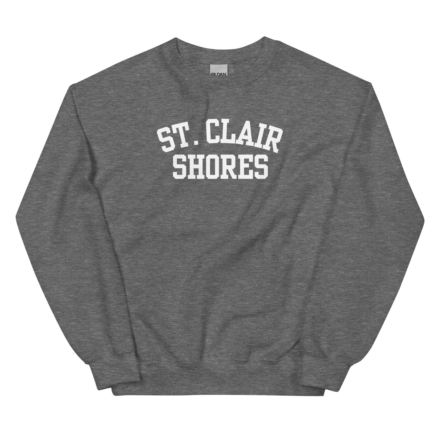 St. Clair Shores Ohio Block Solo Crewneck Unisex Sweatshirt