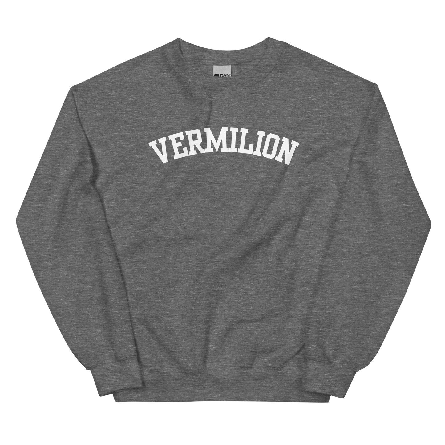 Vermilion Ohio Block Solo Crewneck Unisex Sweatshirt