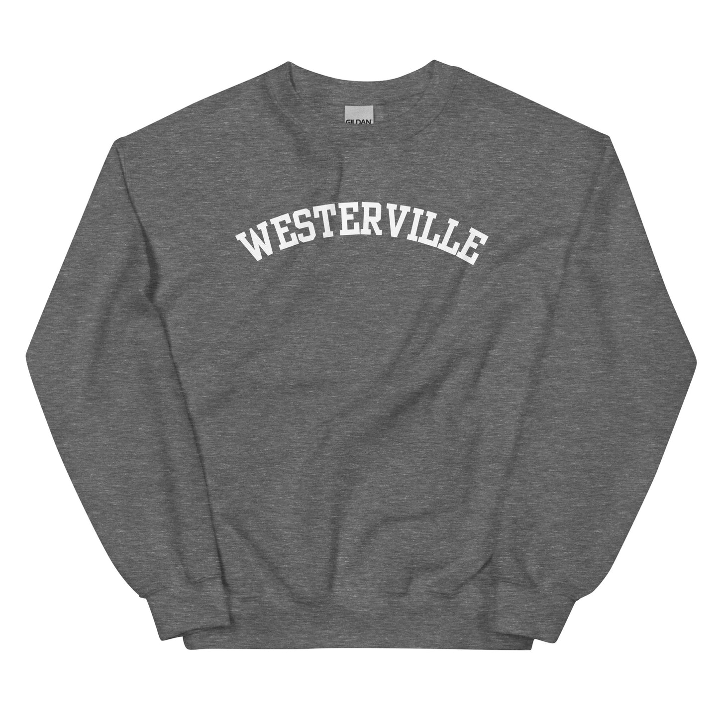 Westerville Ohio Block Solo Crewneck Unisex Sweatshirt