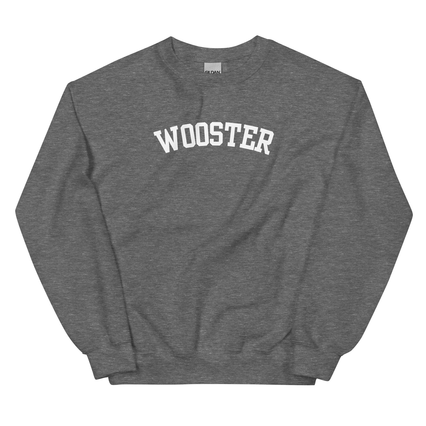 Wooster Ohio Block Solo Crewneck Unisex Sweatshirt