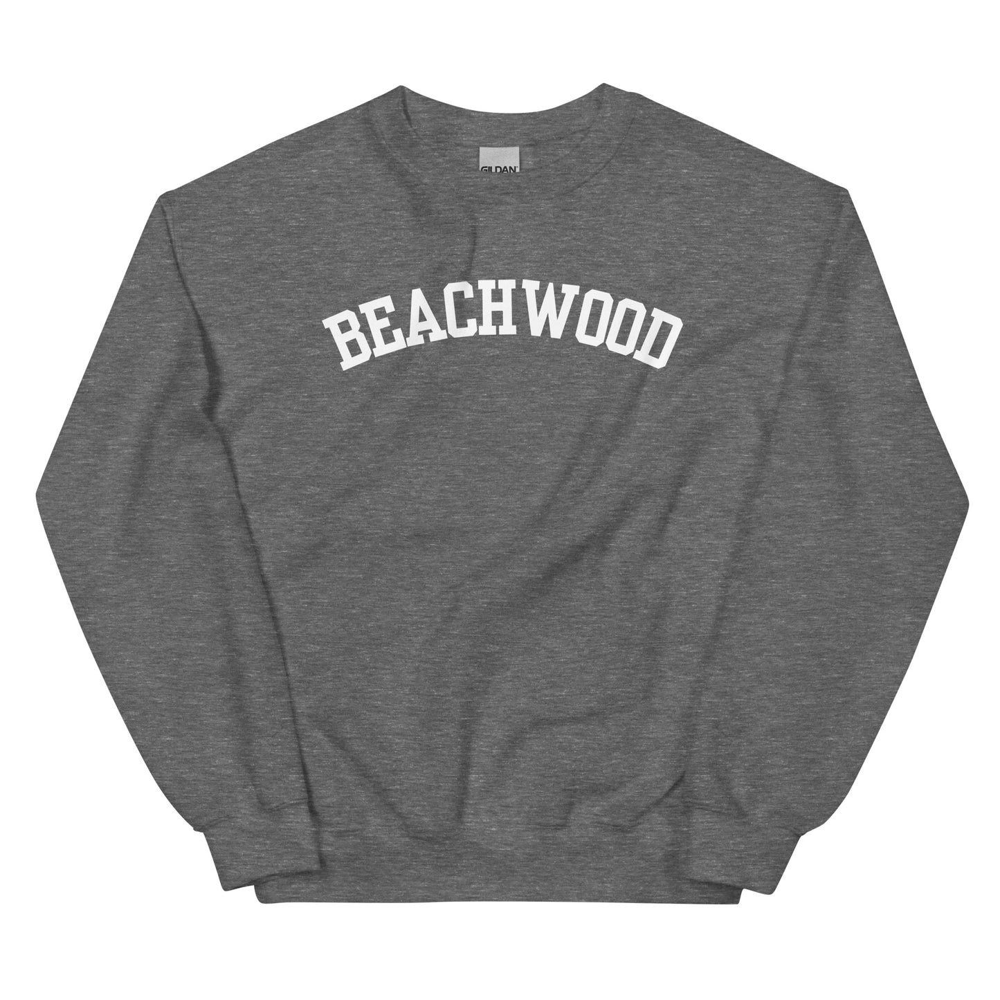 Beachwood Ohio Block Solo Crewneck Unisex Sweatshirt