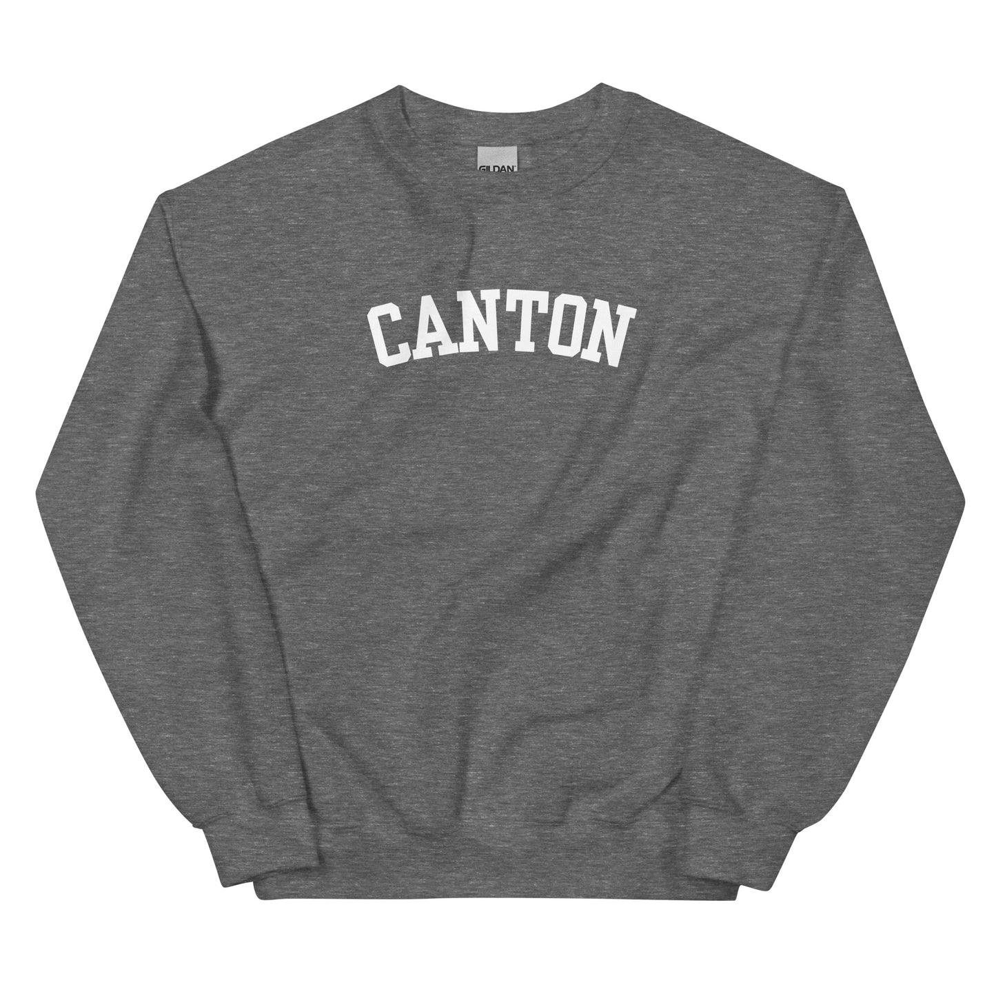 Canton Ohio Block Solo Crewneck Unisex Sweatshirt