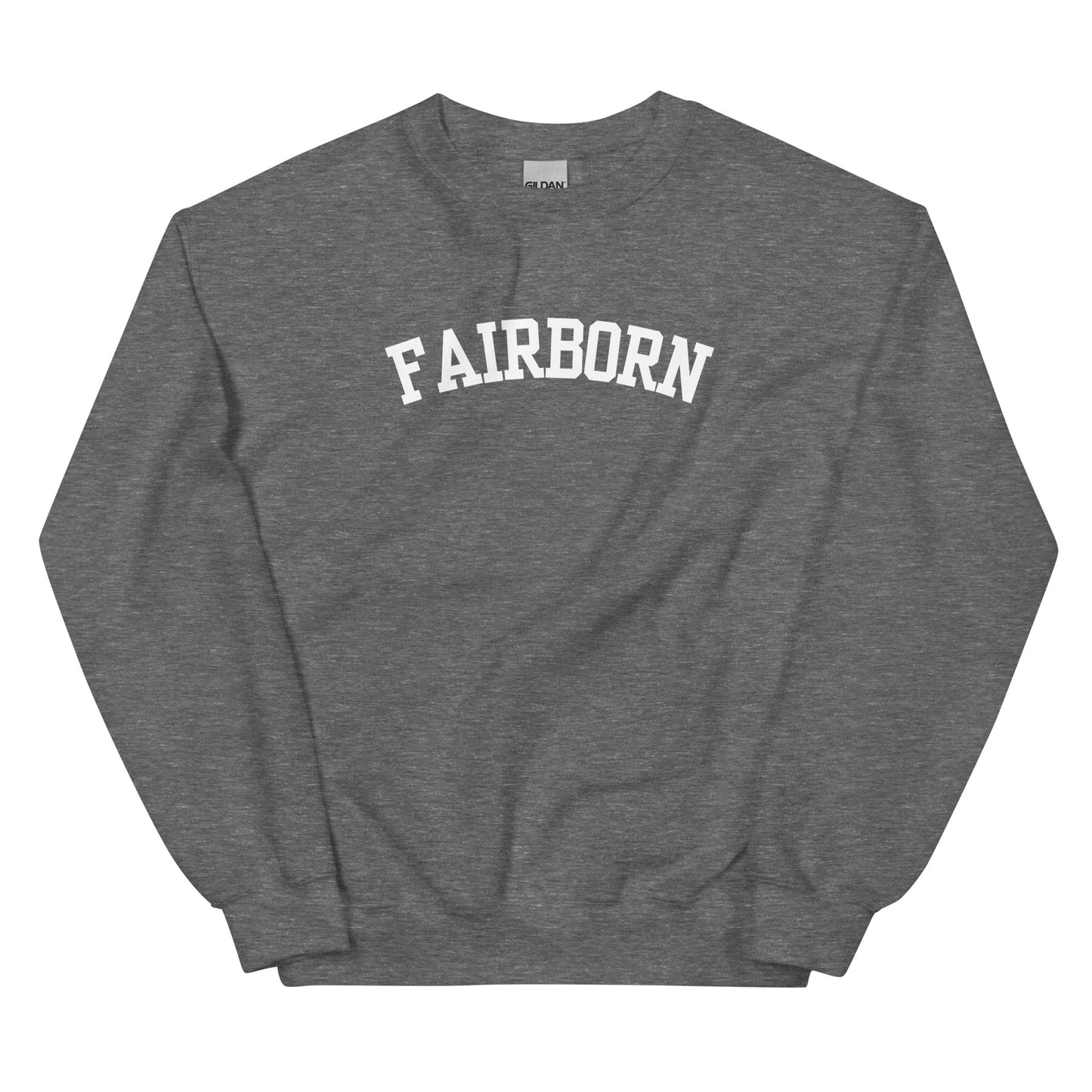 Fairborn Ohio Block Solo Crewneck Unisex Sweatshirt